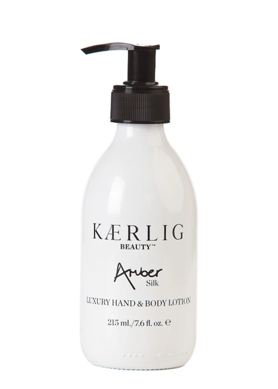 Kaerlig Amber Silk Hand & Body Lotion 215ml