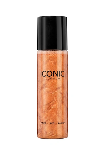 Iconic London Prep-set-glow Hydrating Glowy Setting Spray Glow 4 oz/ 120 ml In N/a