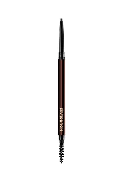Hourglass Arch Brow Micro Sculpting Pencil - Colour Natural Black In Warm Brunette