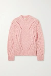 Stine Goya Women's Aida Alex Chunky Knit Sweater In Light Pink