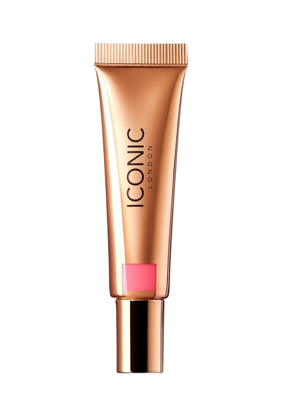 Iconic London Sheer Cream Blush Power Pink 0.42 oz/ 12.5 ml In Power Pink