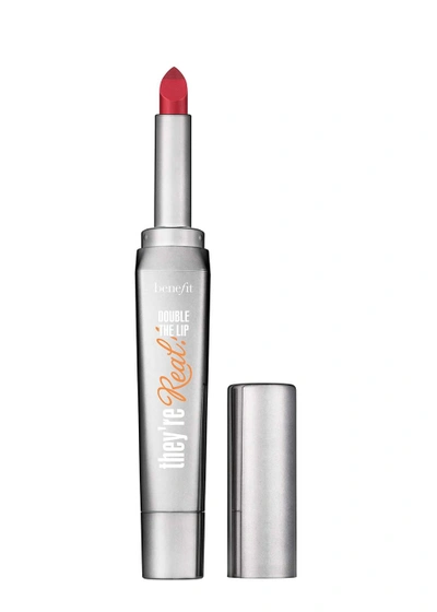 Benefit They're Real! Double The Lip - Colour Pink Thrills In Coral Confessions