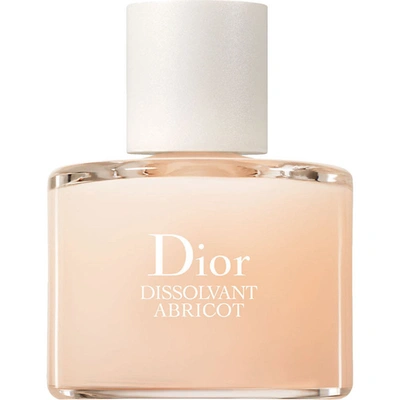 Dior Dissolvant Abricot Gentle Nail Polish Remover 50ml In White