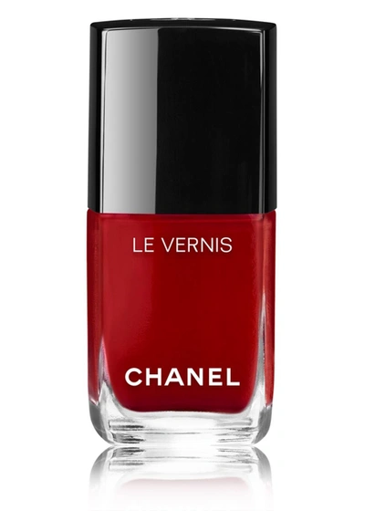 Chanel Longwear Nail Colour - Colour Camélia In Prune Dramatique