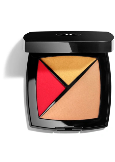 Chanel 2-in-1 Palette: Highlighter, Lip And Cheek Colour 190 Éclat Solaire - Colour Èclat Solaire In Multi
