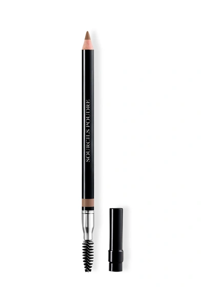 Dior Powder Eyebrow Pencil With A Brush And Sharpener - Colour 593 Brown