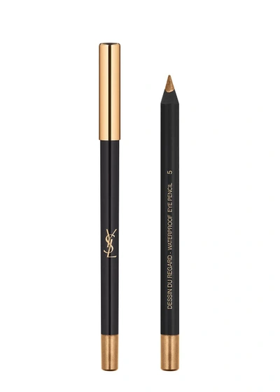 Saint Laurent Dessin Du Regard Waterproof Eye Pencil - Colour 1 Noir Effronte