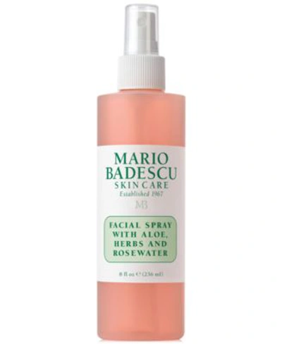 Mario Badescu Facial Spray With Aloe, Herbs And Rosewater 118ml In 4 oz