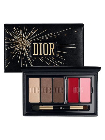 Dior Palette Couture アイシャドウ・リップパレット Dior Women's Sparkling Couture Palette Satin Eyes & Lips