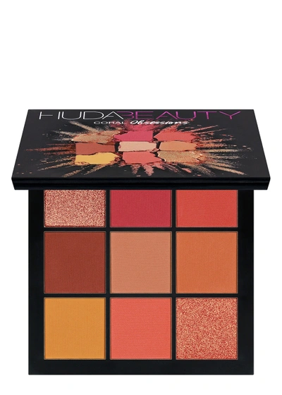 Huda Beauty Coral Obsessions Eyeshadow Palette