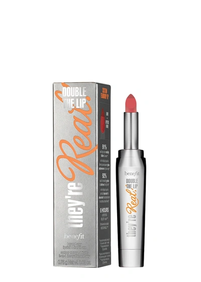 Benefit They're Real! Double The Lip Mini - Colour Revved Up Red