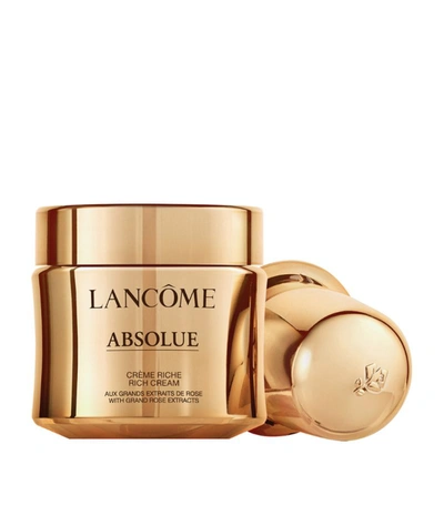 Lancôme Full Size Absolue Revitalizing & Brightening Rich Cream Face Moisturizer & Refill Duo Usd $453 Value In White