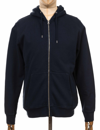 Colorful Standard Navy Hooded Cotton Sweatshirt