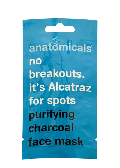 Anatomicals No Breakouts. It's Alcatraz For Spots Charcoal Mask 15ml In Na
