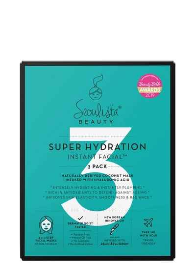 Seoulista Beauty Super Hydration Instant Facial - Set Of 3