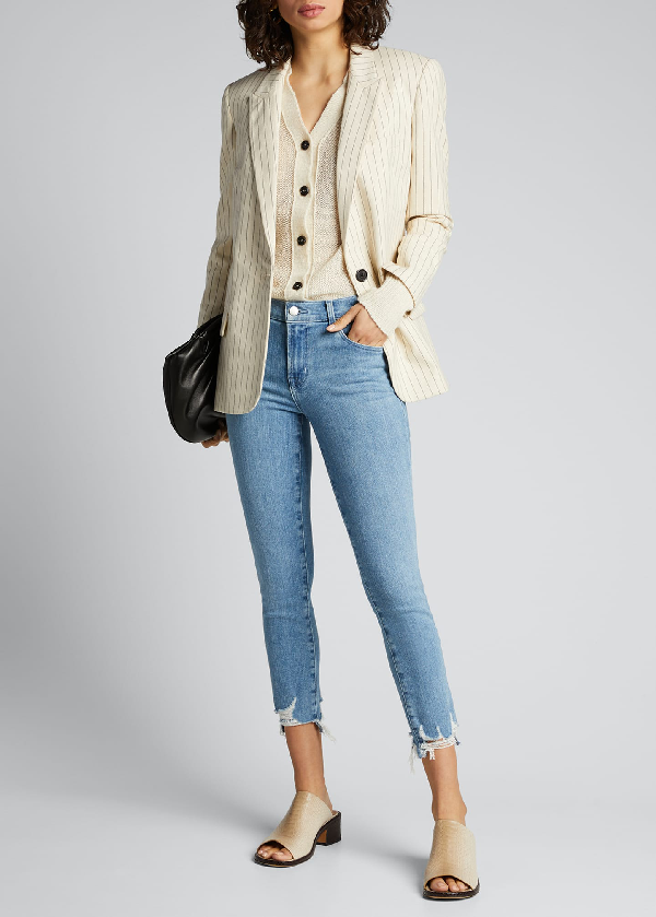 j brand cropped skinny jeans