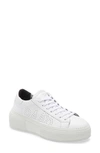 P448 Louise Platform Sneaker In White/multi