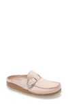 Birkenstock Women's Buckley Moc-toe Sandals In Rose Suede