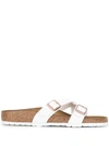 Birkenstock Yao Cross-strap Sandals In New White