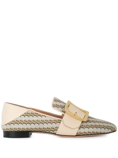 Bally Women's Janelle Buckled Loafers In Neutrals