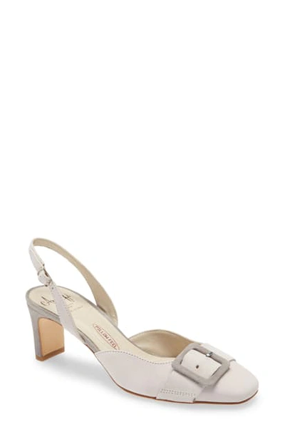 Amalfi By Rangoni Selin Slingback Pump In Dust / Grey Cashmere Suede