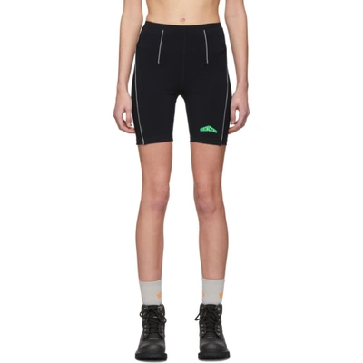Heron Preston Active Jersey Biker Shorts In Black