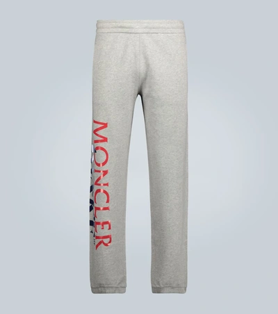 Moncler Genius 2 Moncler 1952 & Awake Ny Logo Cotton Sweatpants In Grey