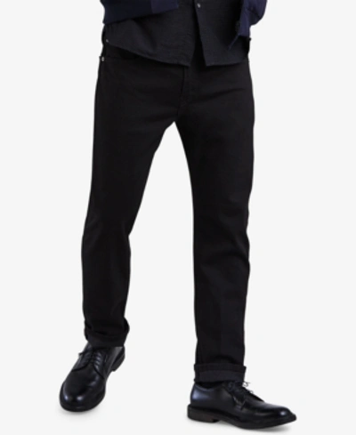 Levi's Men's Big & Tall 502 Flex Taper Stretch Jeans In Black