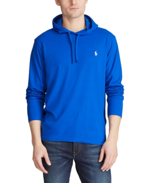 polo ralph lauren cotton jersey hooded tee
