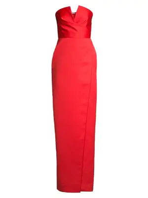 jay godfrey red gown