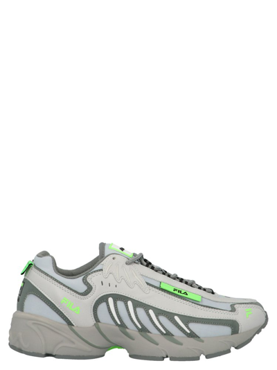 Msgm X Fila Low-top Sneakers In Grey