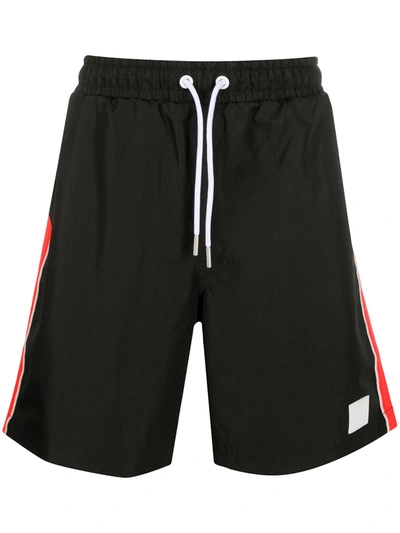 Diesel P-keith Track Shorts In Nero