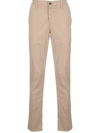 Ag Jamison Mid-rise Chinos In Sulfur Wild Truffle