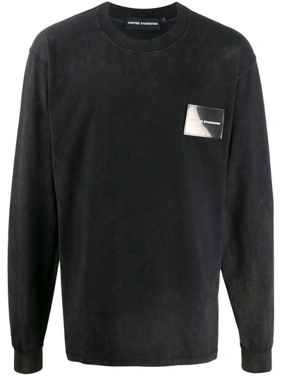 United Standard Faded Sweatshirt In Black