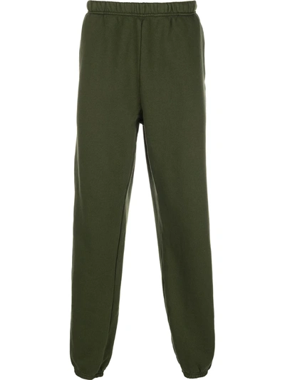 Les Tien Tapered-leg Track Trousers In Green