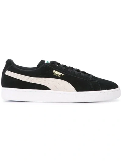 Puma Classic Lace-up Sneakers In Black