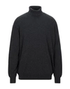 Gran Sasso Turtlenecks In Lead