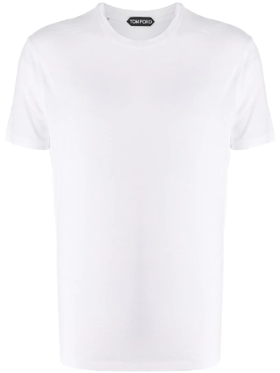 Tom Ford Short-sleeved T-shirt In White