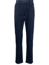 Paul & Shark Straight-leg Jeans In Blue