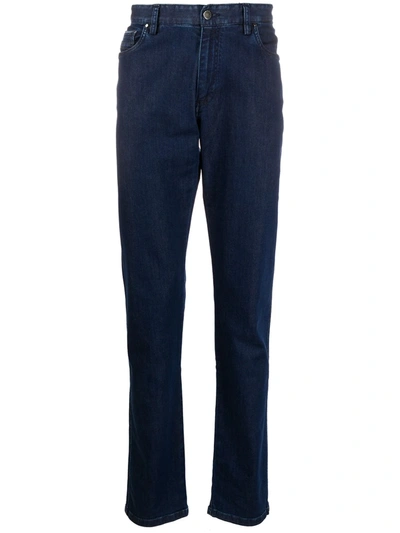 Paul & Shark Straight-leg Jeans In Blue