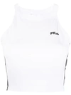 Fila Tama Sport T-shirts & Tops In White Polyester