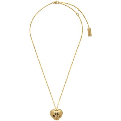 Marc Jacobs The Balloon Gold-tone Necklace