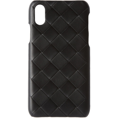 Bottega Veneta Black Leather Iphone Css Xs Case