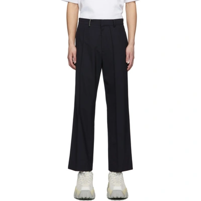 Ader Error Navy Pocket Detail Trousers