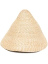 Alanui Pagoda Straw Hat In Neutrals