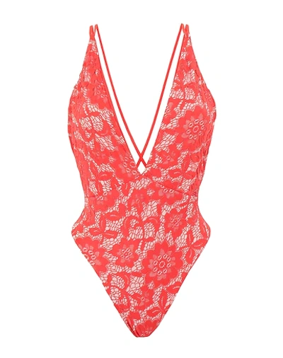 Luli Fama One-piece Swimsuits In Orange