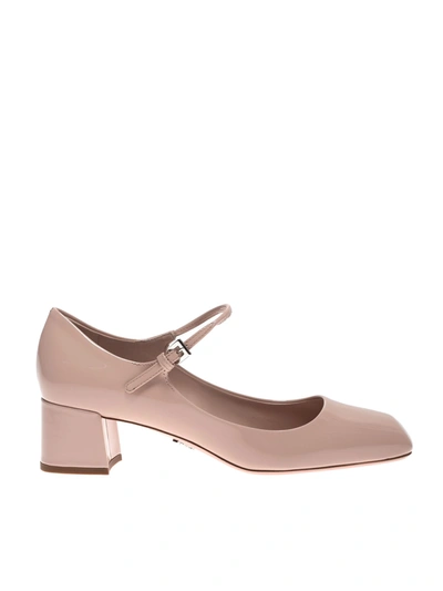 Prada Pumps In Powder Pink Color Patent Leather