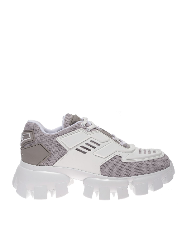 prada grey shoes