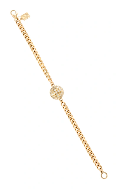 Sheryl Lowe Women's 14k Gold And Diamond Bracelet