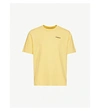 Patagonia Logo-print Recycled Cotton-blend Jersey T-shirt In Surfboard Yellow